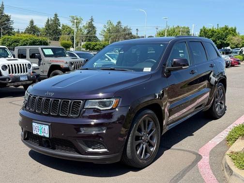 Sangria Metallic 2018 Jeep Grand Cherokee High Altitude