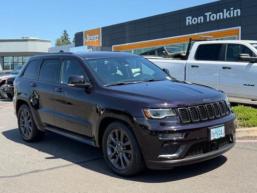 Sangria Metallic 2018 Jeep Grand Cherokee High Altitude