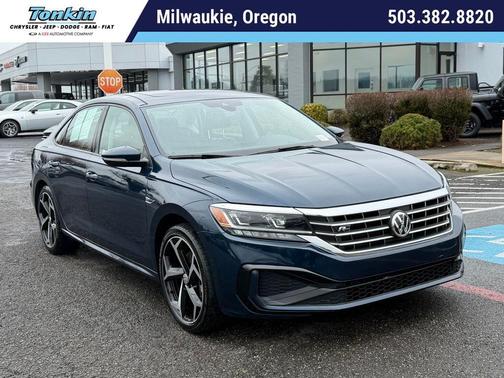 Tourmaline Blue Metallic 2020 Volkswagen Passat 2.0T R-Line