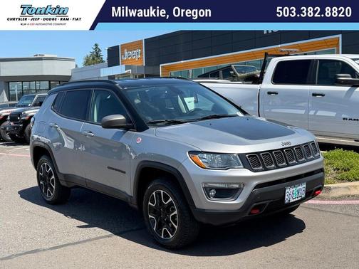 Billet Silver Metallic Clearcoat 2020 Jeep Compass Trailhawk
