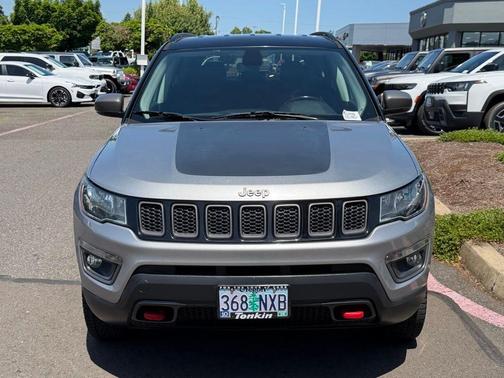 Billet Silver Metallic Clearcoat 2020 Jeep Compass Trailhawk
