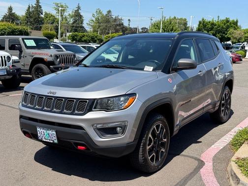 Billet Silver Metallic Clearcoat 2020 Jeep Compass Trailhawk