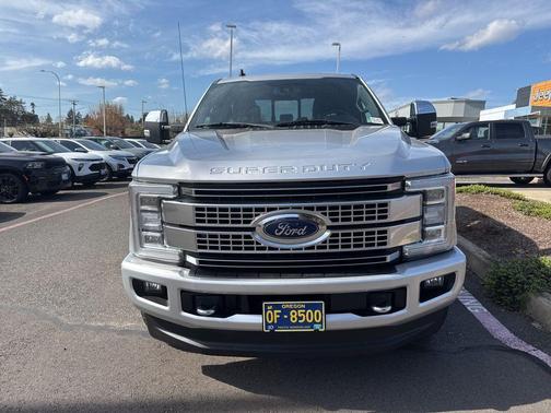 Ingot Silver 2019 Ford F-250 Platinum