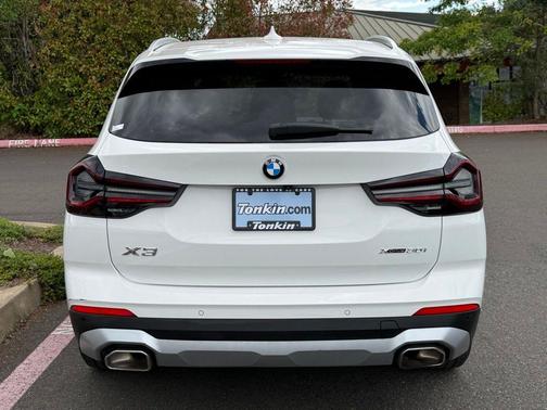 Alpine White 2022 BMW X3 xDrive30i
