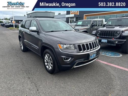 Granite Crystal Clearcoat Metallic 2016 Jeep Grand Cherokee Limited