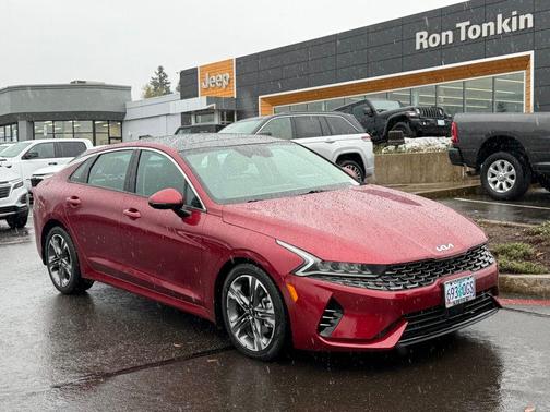 Passion Red 2022 Kia K5 EX