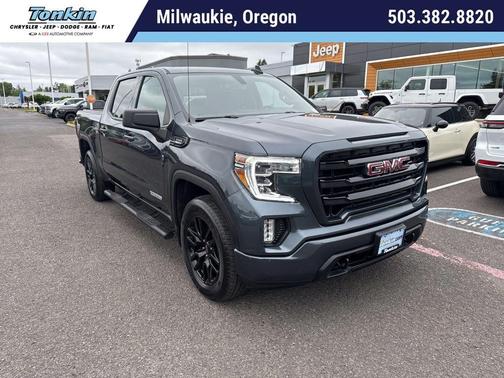 Dark Sky Metallic 2021 GMC Sierra 1500 Elevation