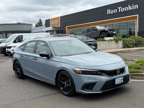 Gray 2024 Honda Civic Sport
