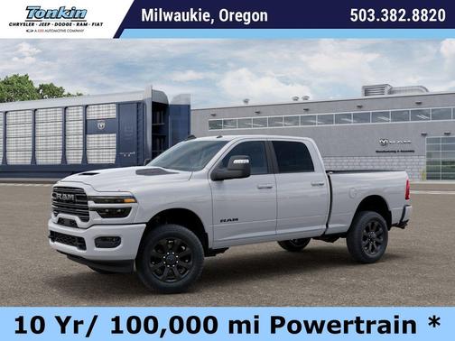 Bright White Clearcoat 2026 RAM 2500 Laramie