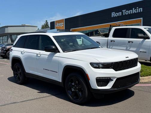 Bright White Clearcoat 2025 Jeep Grand Cherokee Limited