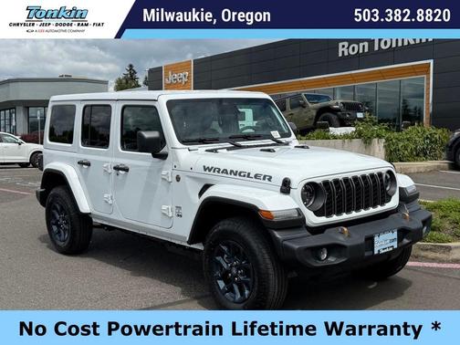 Bright White Clearcoat 2026 Jeep Wrangler Sport