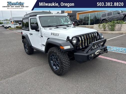 Bright White Clearcoat 2023 Jeep Wrangler Sport