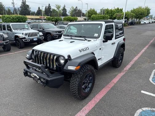 Bright White Clearcoat 2023 Jeep Wrangler Sport