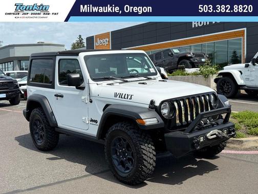 Bright White Clearcoat 2023 Jeep Wrangler Sport