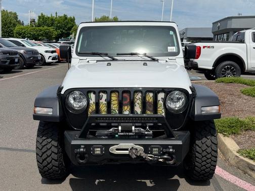 Bright White Clearcoat 2023 Jeep Wrangler Sport