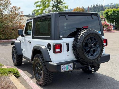 Bright White Clearcoat 2023 Jeep Wrangler Sport