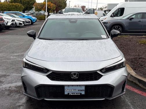 Solar Silver Metallic 2026 Honda Civic Hybrid