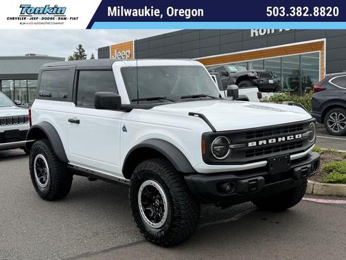 Oxford White 2024 Ford Bronco Black Diamond