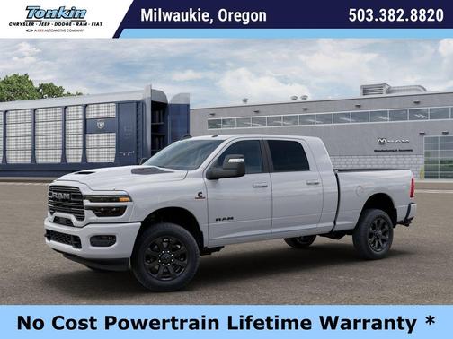 Bright White Clearcoat 2026 RAM 2500 Laramie