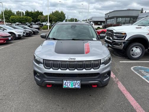 Billet Silver Metallic Clearcoat 2022 Jeep Compass Trailhawk
