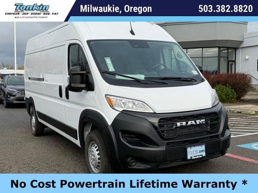 Bright White Clearcoat 2026 RAM ProMaster 2500 High Roof