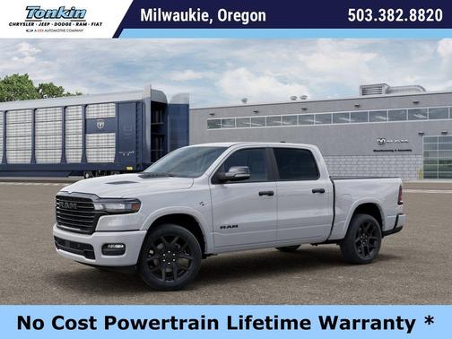 Bright White Clearcoat 2026 RAM 1500 Laramie