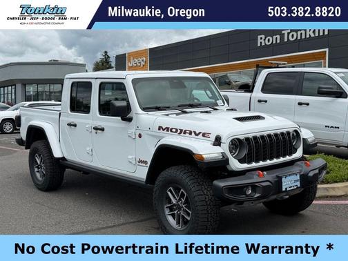 Bright White Clearcoat 2026 Jeep Gladiator Mojave