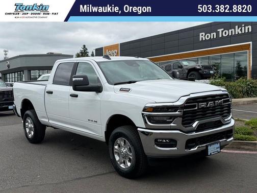 Bright White Clearcoat 2026 RAM 2500 Big Horn