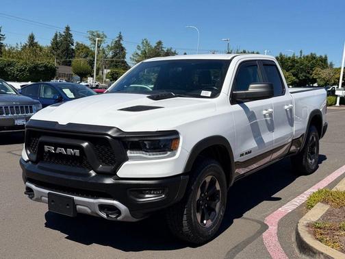 Bright White Clearcoat 2020 RAM 1500 Rebel