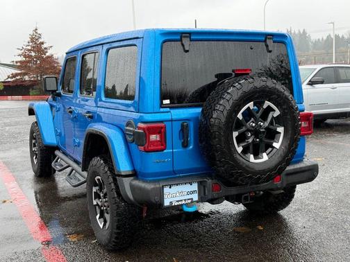 Hydro Blue Pearl 2024 Jeep Wrangler 4xe Rubicon