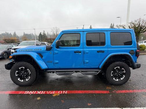 Hydro Blue Pearl 2024 Jeep Wrangler 4xe Rubicon