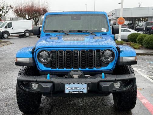 Hydro Blue Pearl 2024 Jeep Wrangler 4xe Rubicon