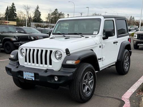 Bright White Clearcoat 2022 Jeep Wrangler Sport