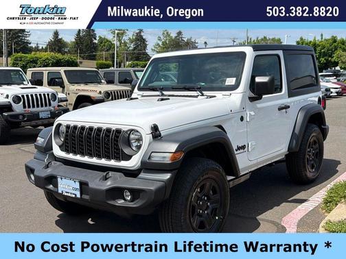 Bright White Clearcoat 2026 Jeep Wrangler Sport