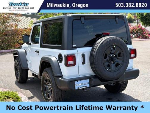 Bright White Clearcoat 2026 Jeep Wrangler Sport