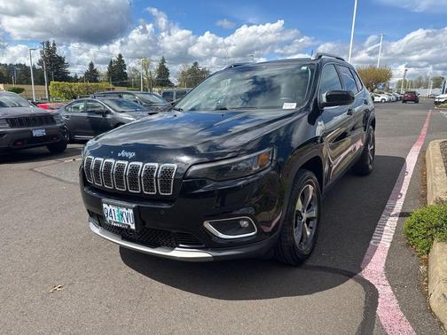 Diamond Black 2019 Jeep Cherokee Limited