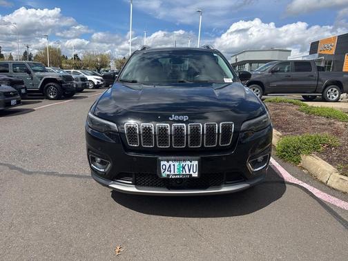 Diamond Black 2019 Jeep Cherokee Limited