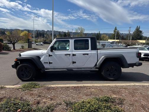 Bright White Clearcoat 2020 Jeep Gladiator Sport