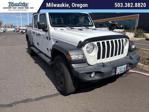 Bright White Clearcoat 2020 Jeep Gladiator Sport