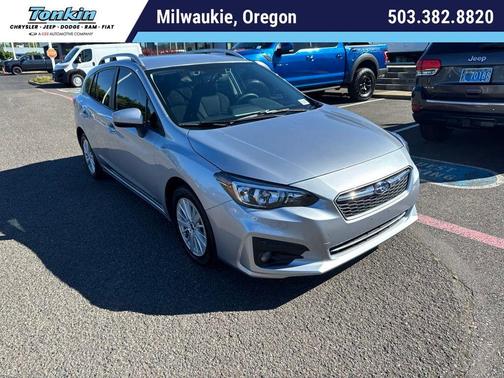 Ice Silver Metallic 2018 Subaru Impreza 2.0i Premium