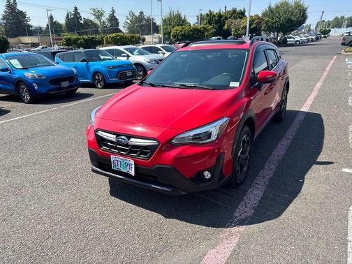 Pure Red 2021 Subaru Crosstrek Limited