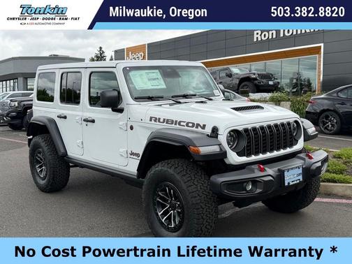 Bright White Clearcoat 2026 Jeep Wrangler Rubicon