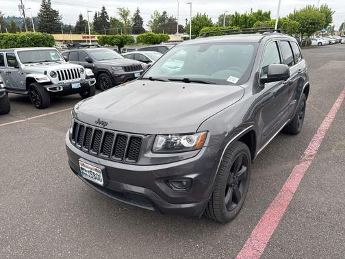 Granite Crystal Clearcoat Metallic 2015 Jeep Grand Cherokee Altitude