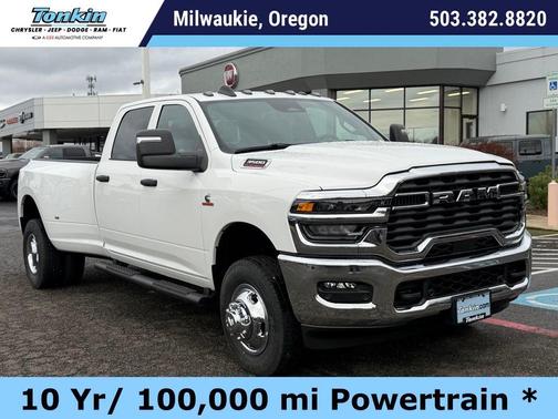 Bright White Clearcoat 2026 RAM 3500 Tradesman