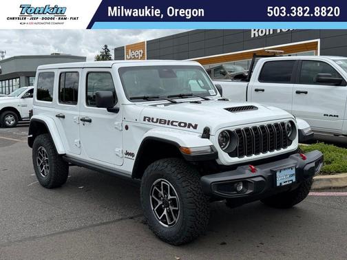 Bright White Clearcoat 2026 Jeep Wrangler Rubicon