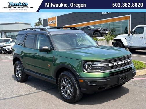 Green Metallic 2023 Ford Bronco Sport Badlands