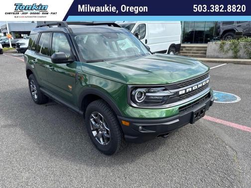 Green Metallic 2023 Ford Bronco Sport Badlands