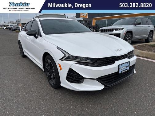 Glacial White Pearl 2024 Kia K5 GT-Line