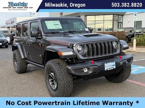 Granite Crystal Clearcoat Metallic 2026 Jeep Wrangler Rubicon