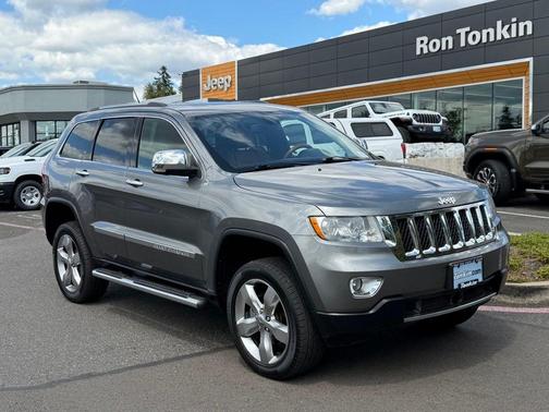 Mineral Gray Clearcoat Metallic 2012 Jeep Grand Cherokee Overland